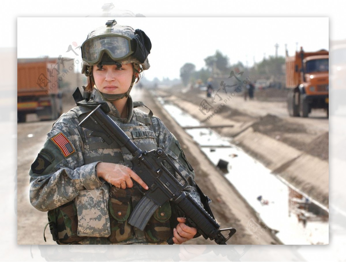美军女兵图片