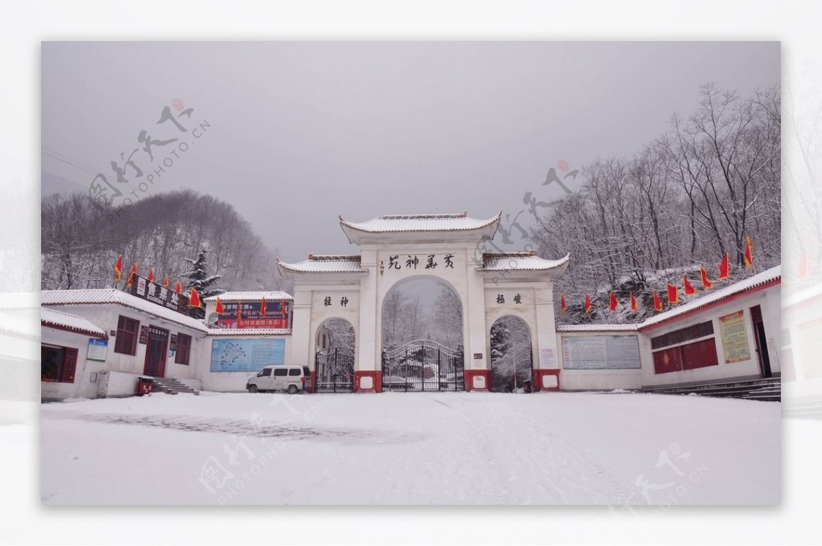 林州雪景图片