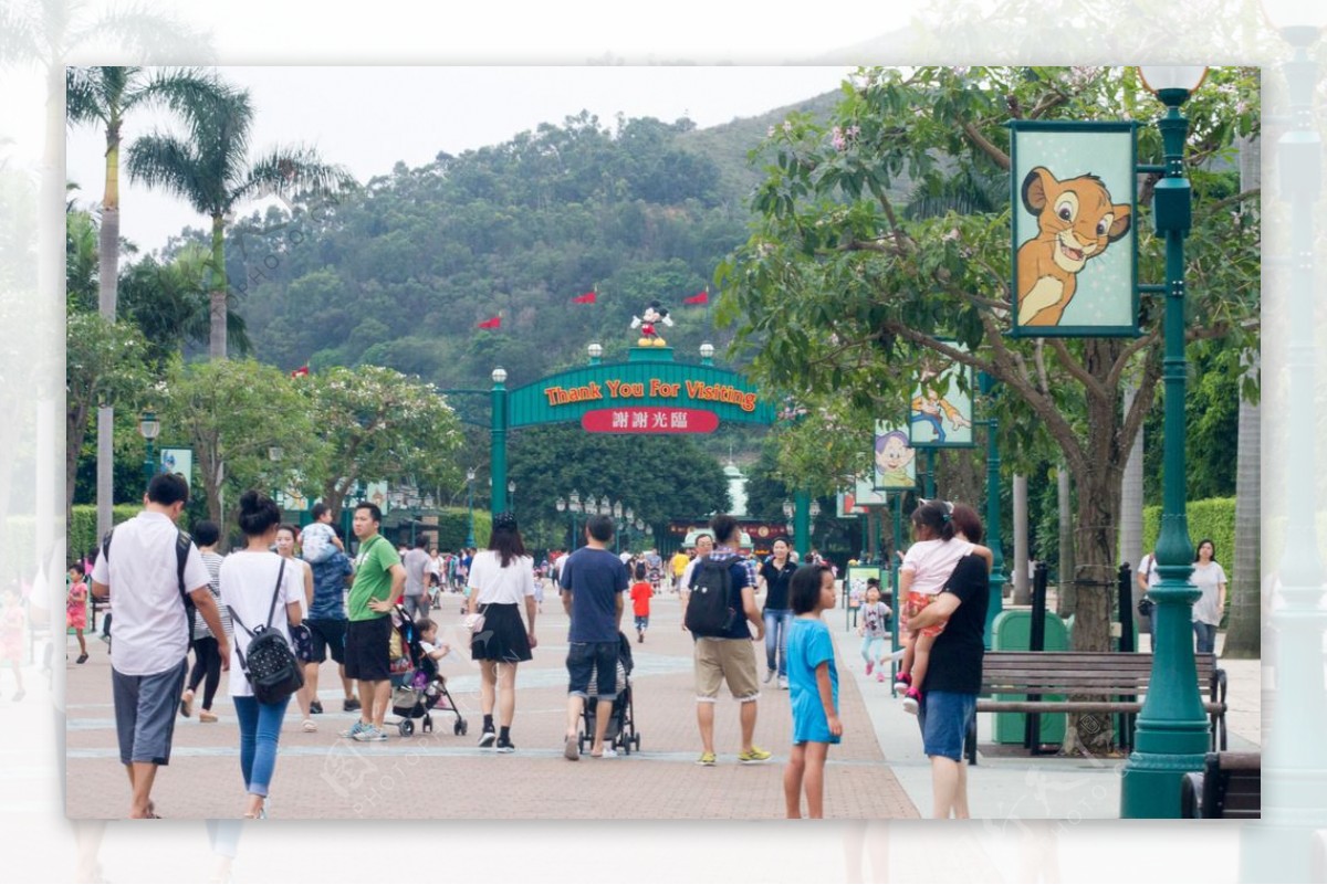 香港迪斯尼乐园图片