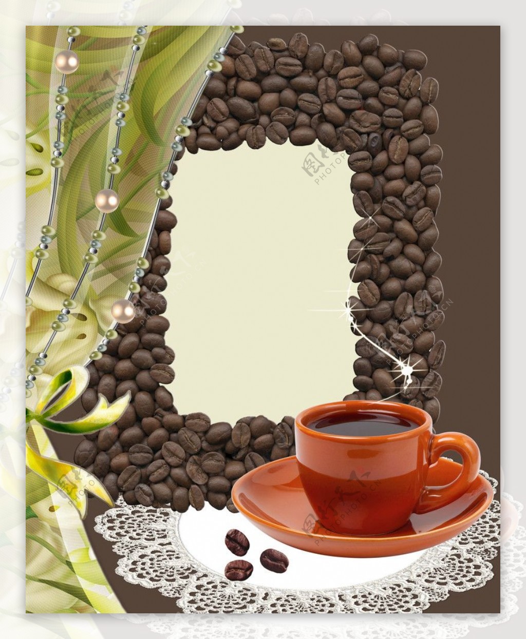 咖啡广告设计模板图片