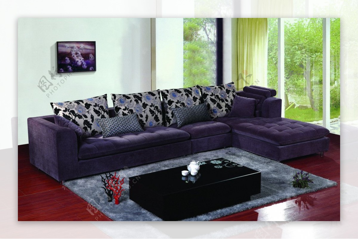 紫色沙发配什么颜色窗帘好看 沙发窗帘颜色如何搭配 - 房天下装修知识