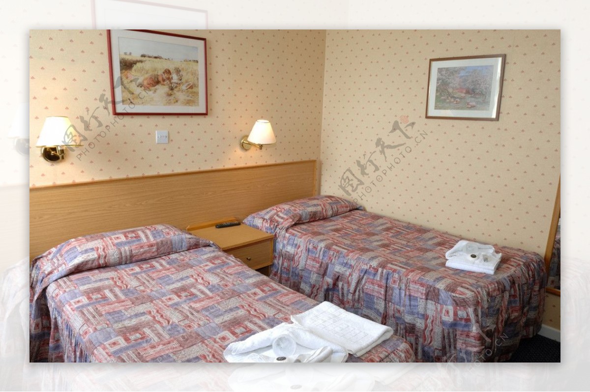 小旅馆卧房卧室内景布置图片