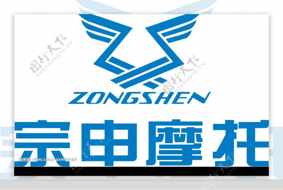 摩托企业矢量LOGO图片