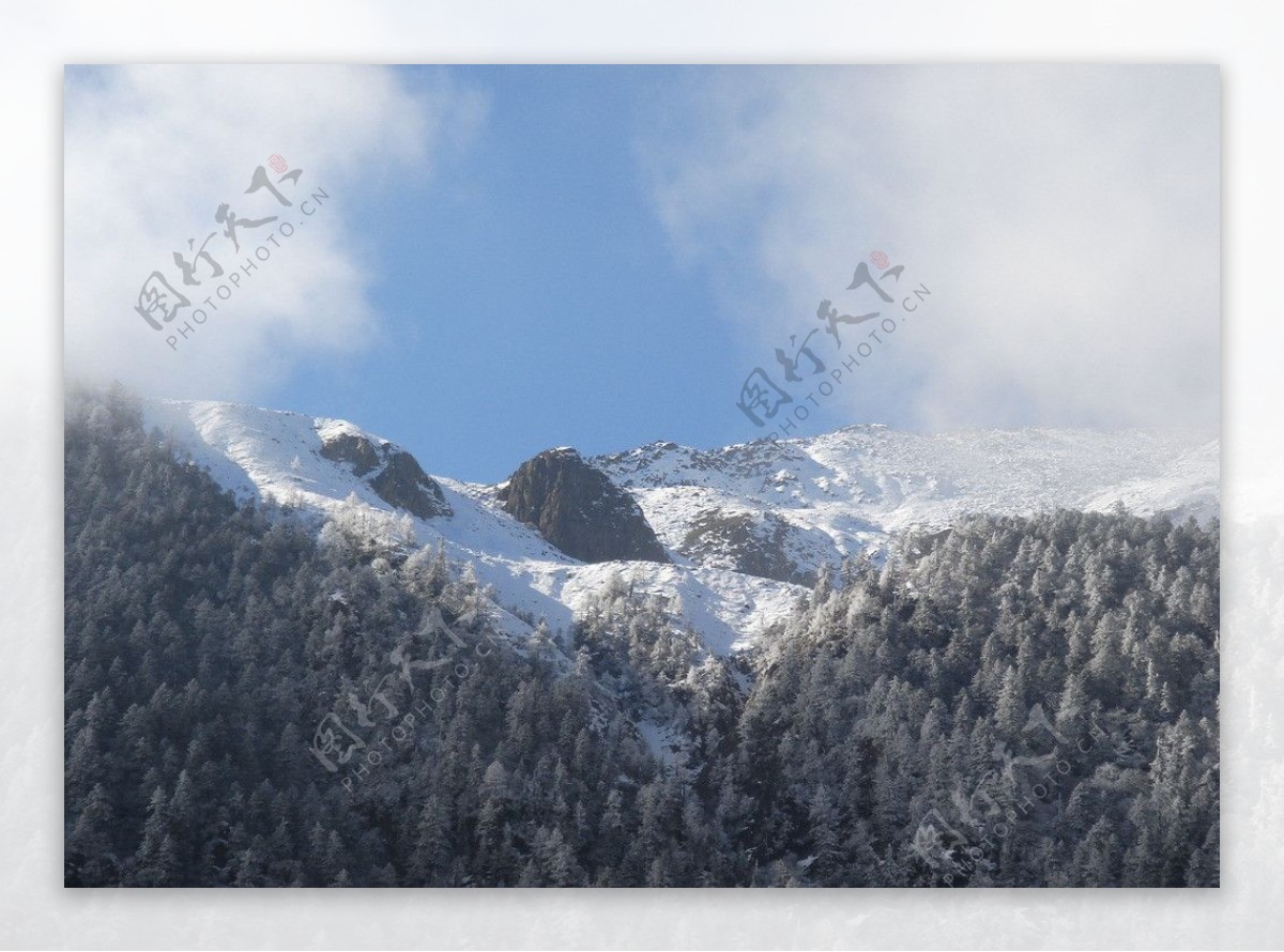 雪山图片