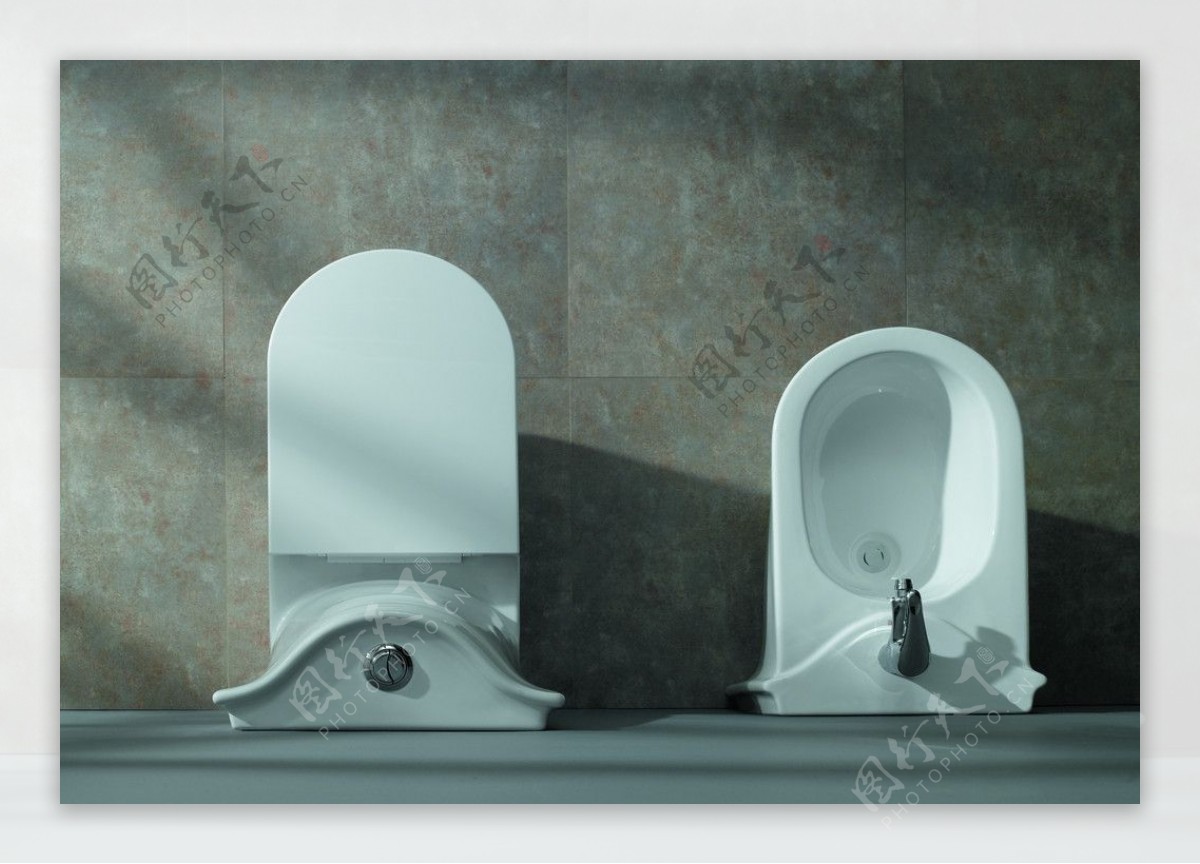 卫浴马桶坐便器妇洗器图片