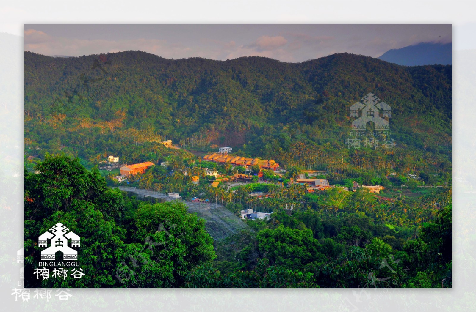 海南三亚槟榔谷景区图片