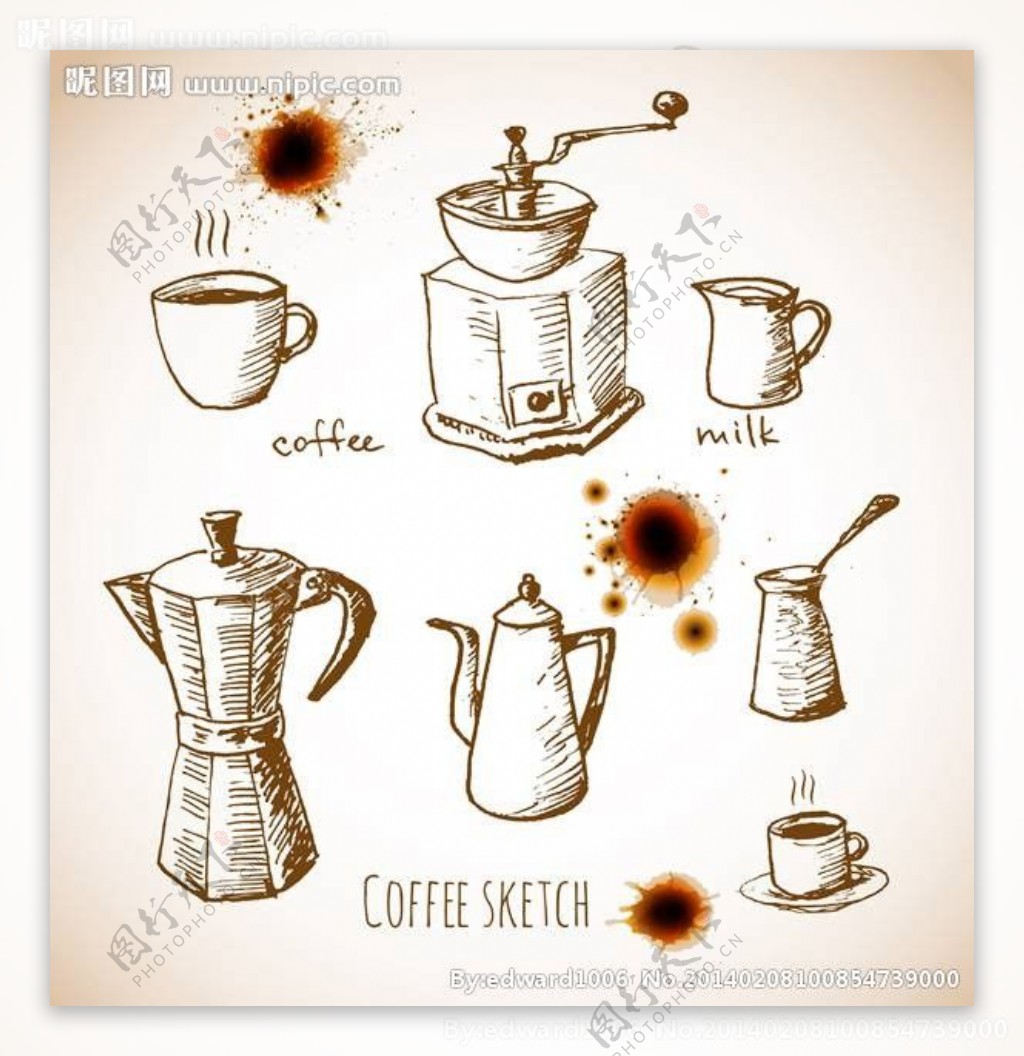 咖啡壶图片