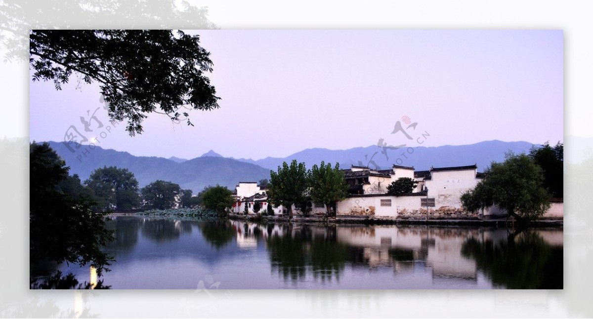 宏村之南湖图片