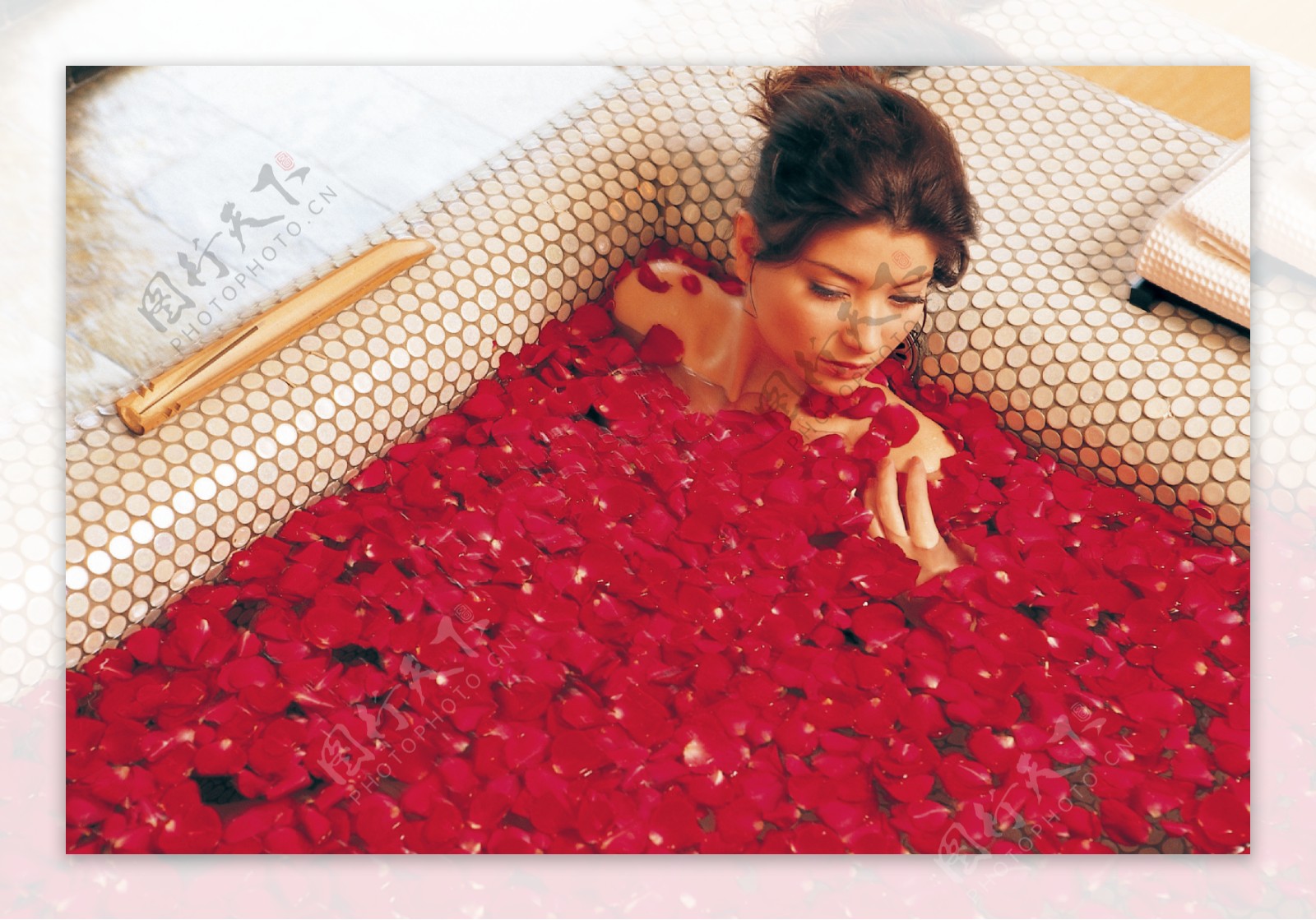 与玫瑰花瓣的浪漫泡末浴 库存照片. 图片 包括有 装饰, 内部, 健康, 关心, 家庭, 浴室, 豪华 - 113942708