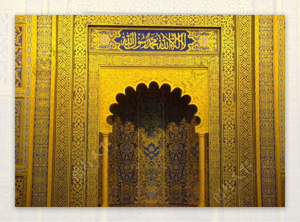 伊斯兰宫殿内景图片