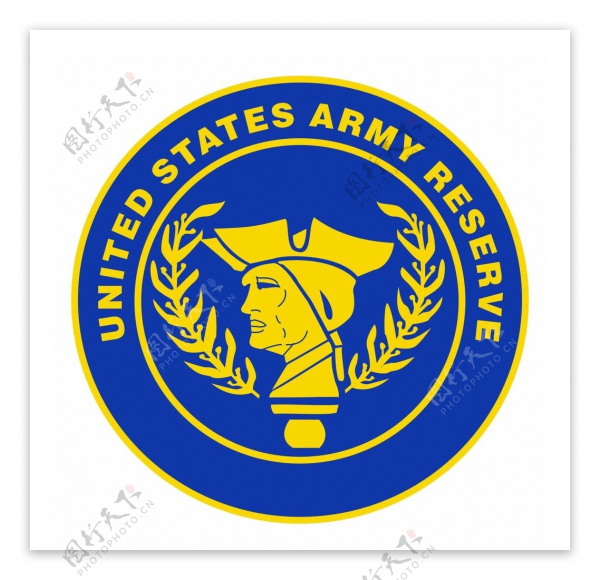 美国陆军储备军标志图片