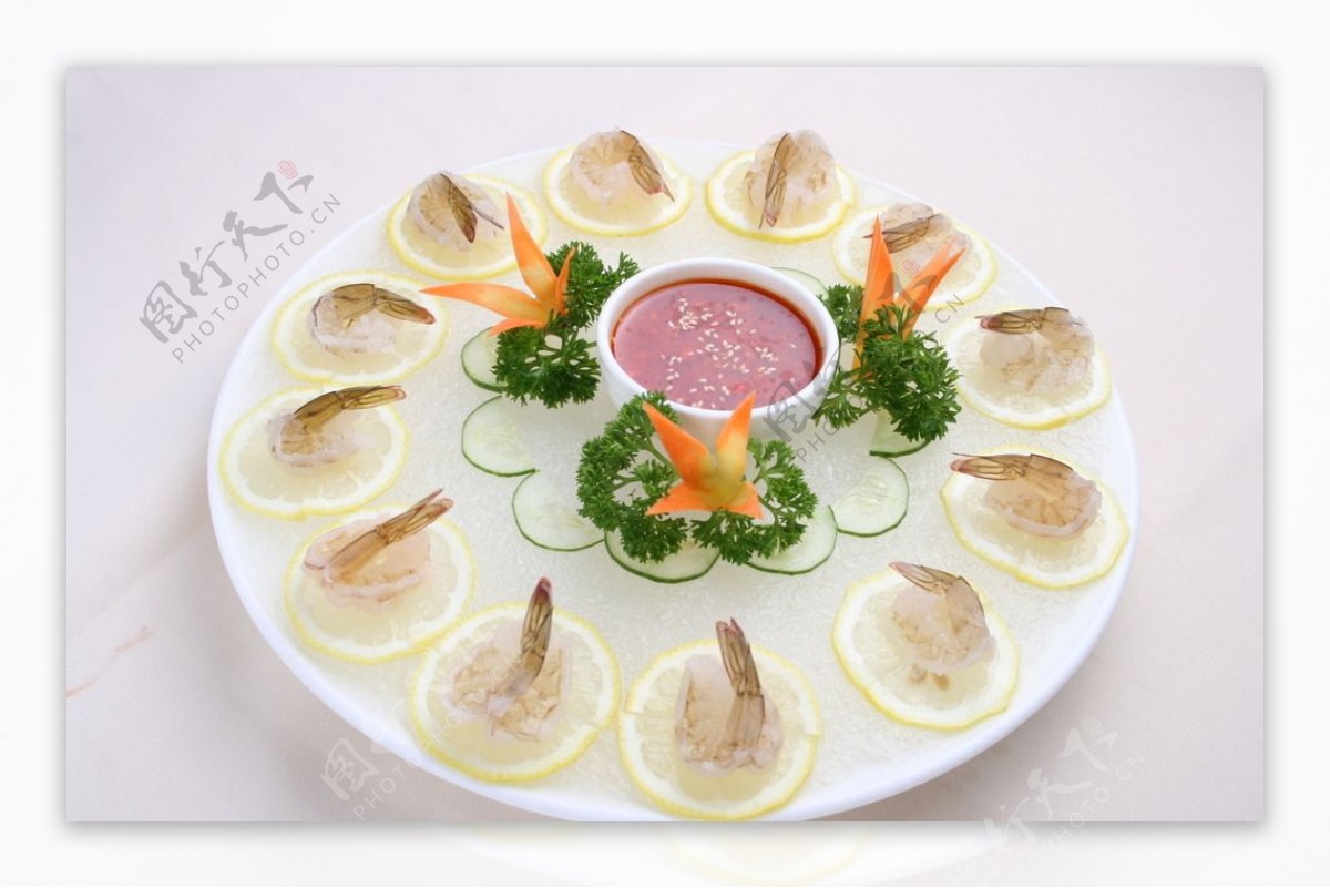 川式刺身虾图片