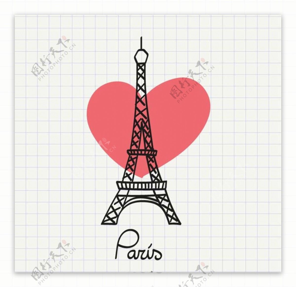 巴黎爱情图片