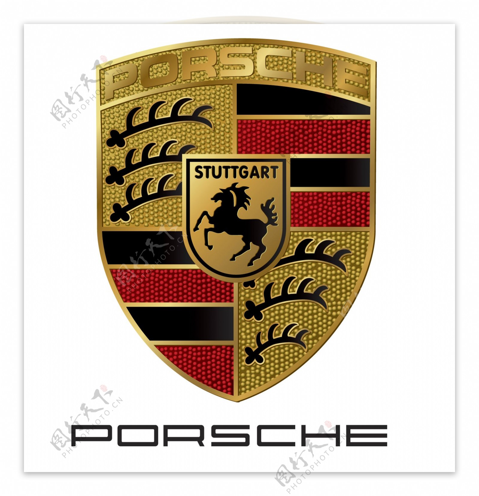 Porsche保时捷车标图片