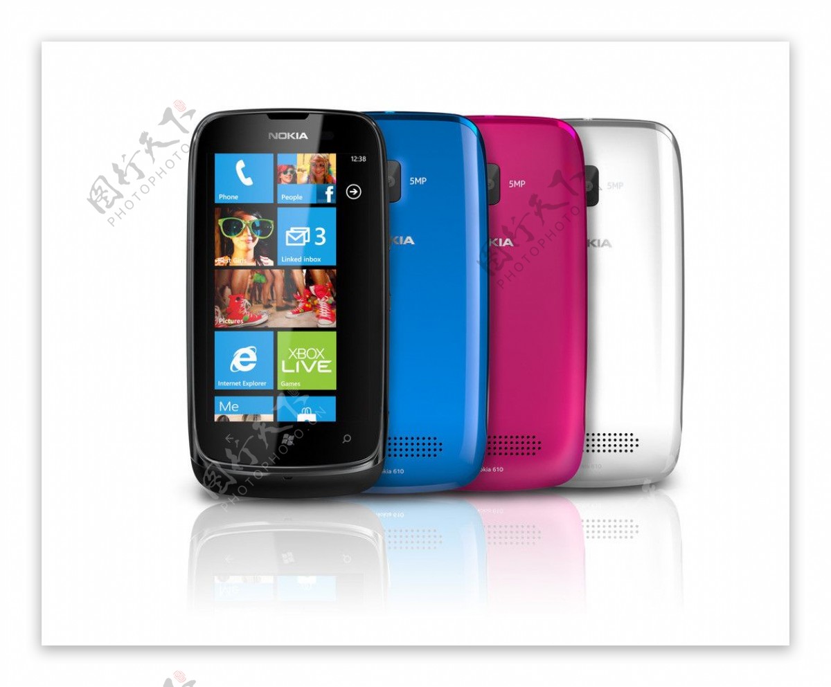 诺基亚lumia610图片