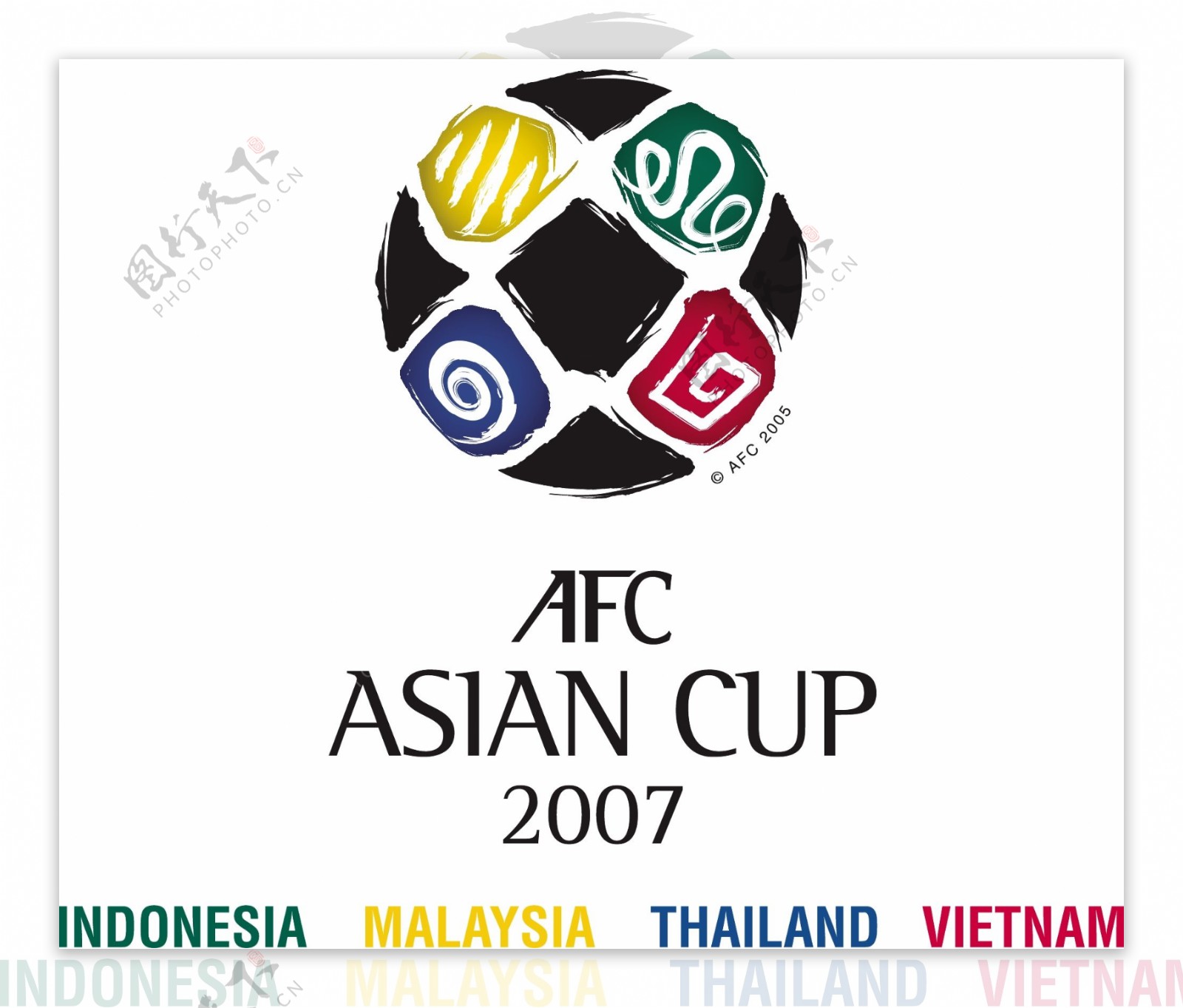 07年亚洲杯标志图片