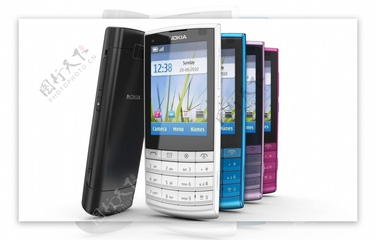 诺基亚x3手机广告图图片