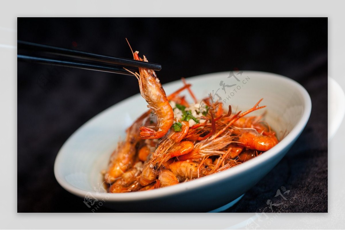 红汤河虾美食家常菜图片