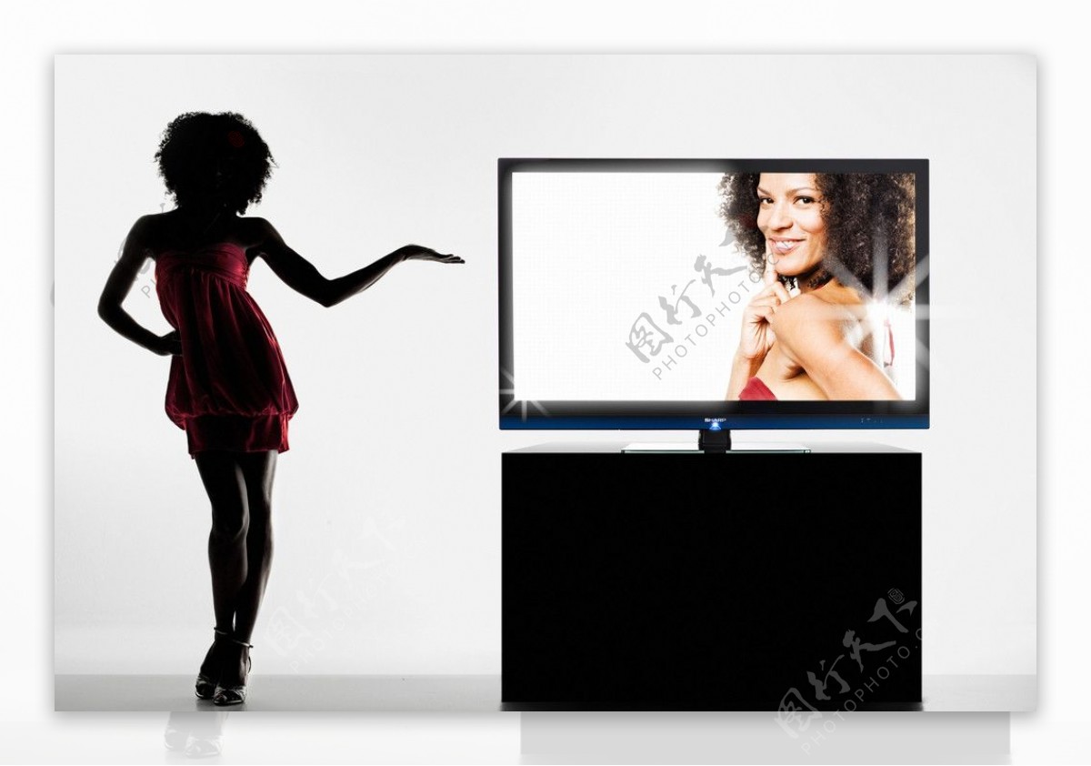 夏普液晶电视产品系列海报液晶电视图片
