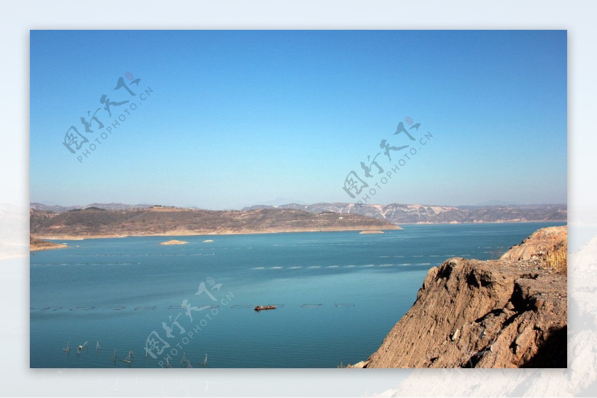黄河万山湖图片
