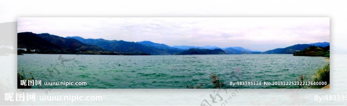 白龙湖风景图片
