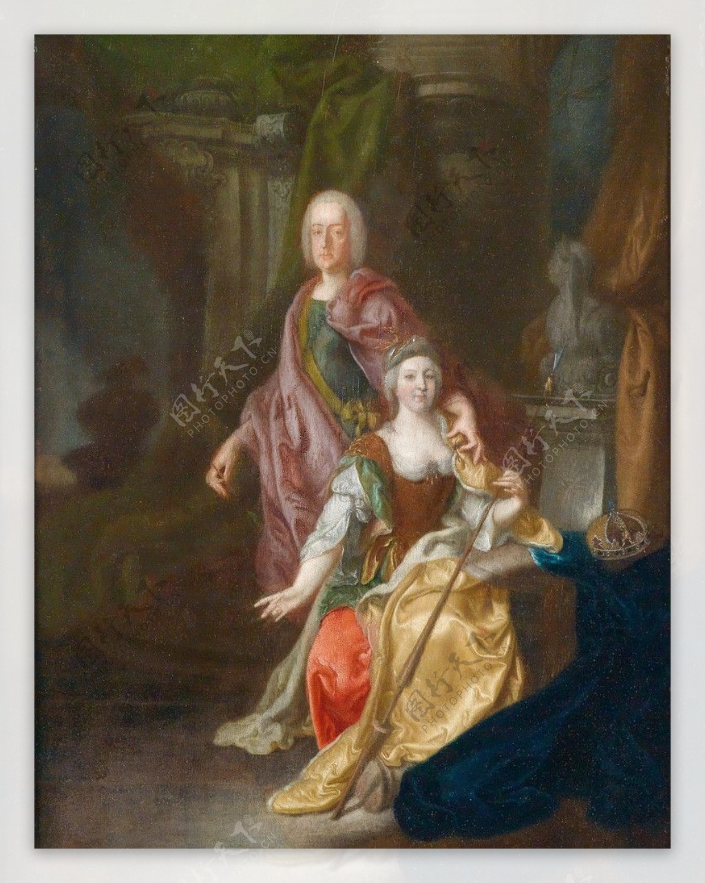 泰蕾西娅与丈夫洛林公爵图片