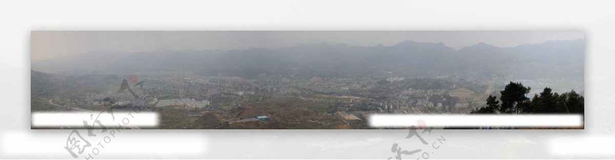 贵定县全景图片
