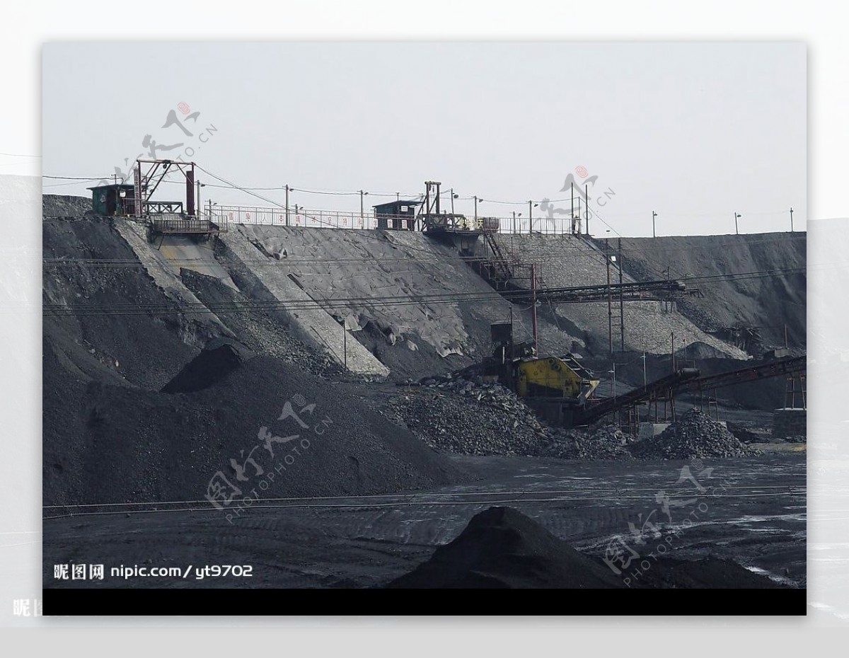 煤矸石分选图片