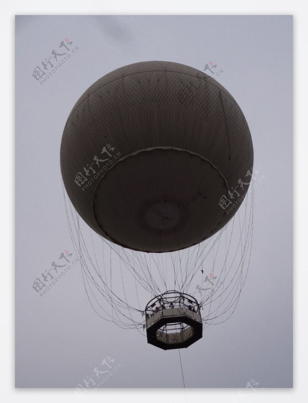 氦气球观景图片
