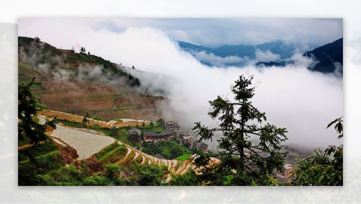 广西桂林平安寨风景图图片