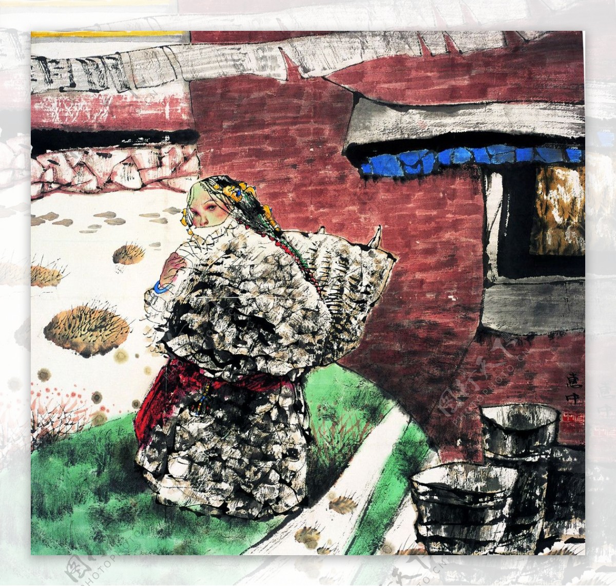 藏乡人家图片