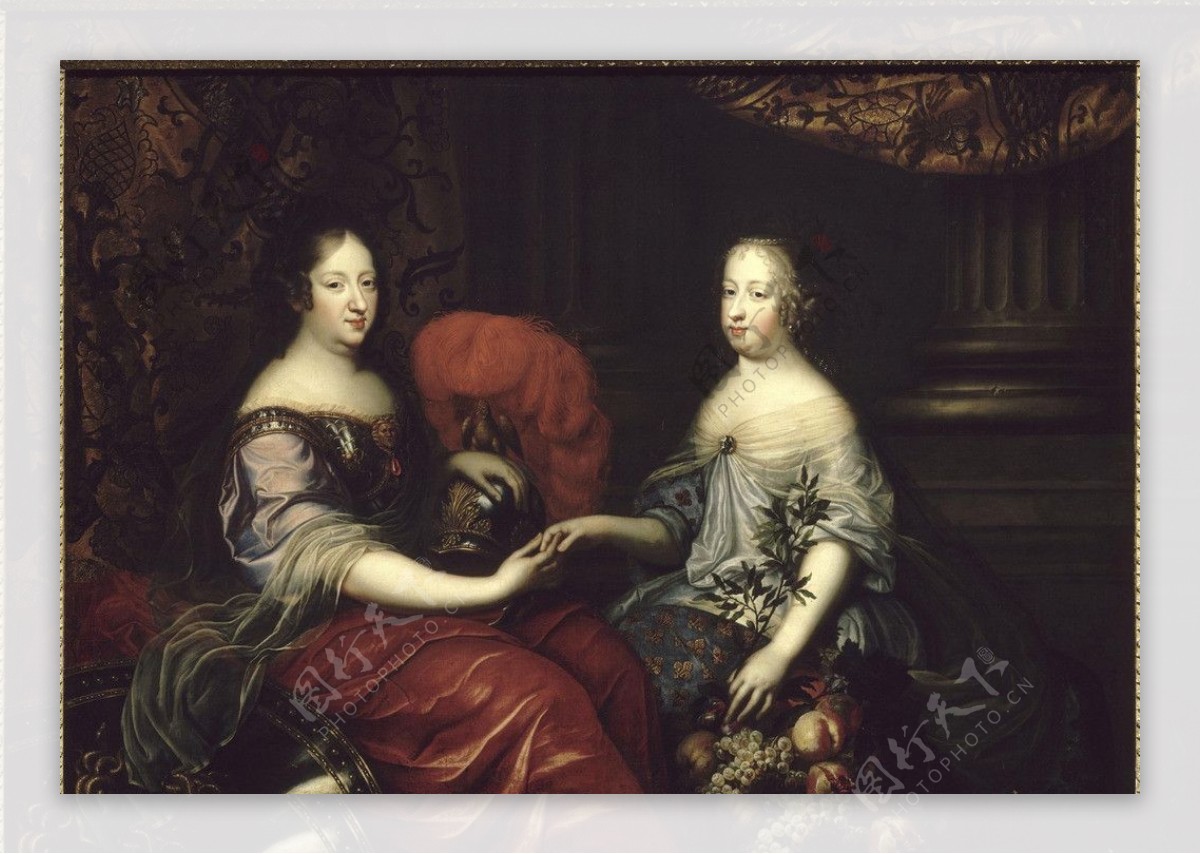17世纪法国油画图片