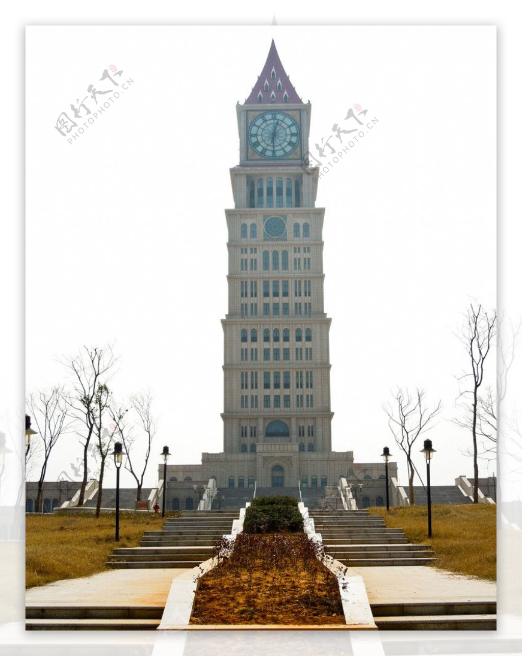 世界第一大本钟赣州和谐钟塔图片