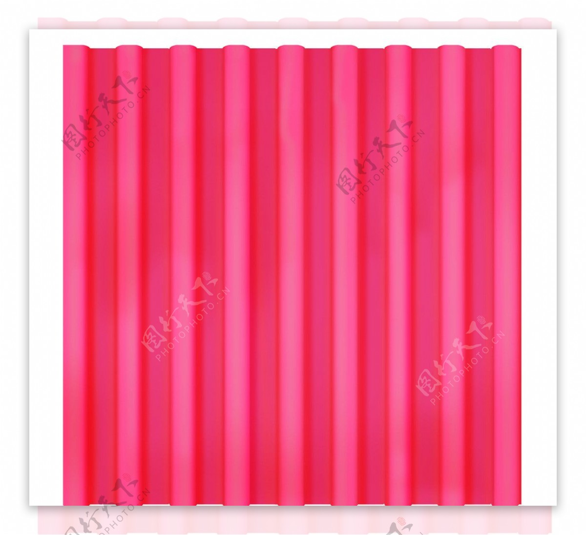 粉色的窗帘布图片