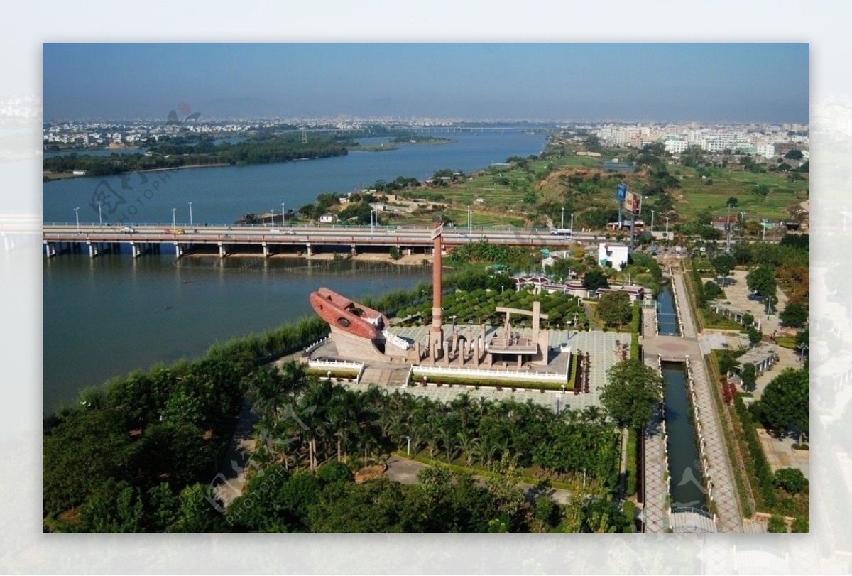 汕头市澄海区红头船公园图片