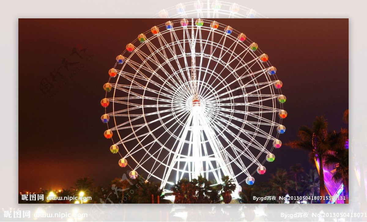 湛江夜景图片