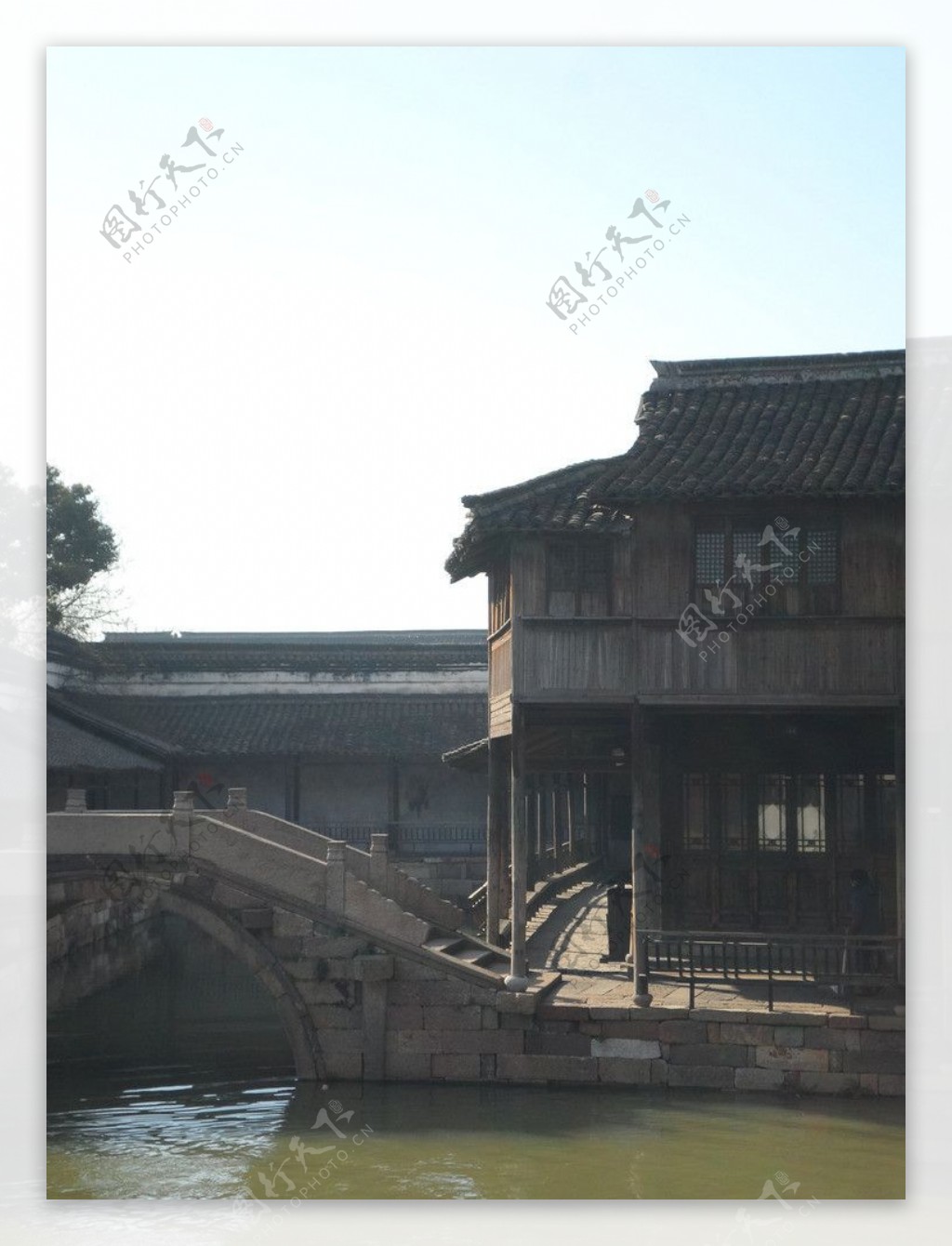 乌镇桥老房子图片
