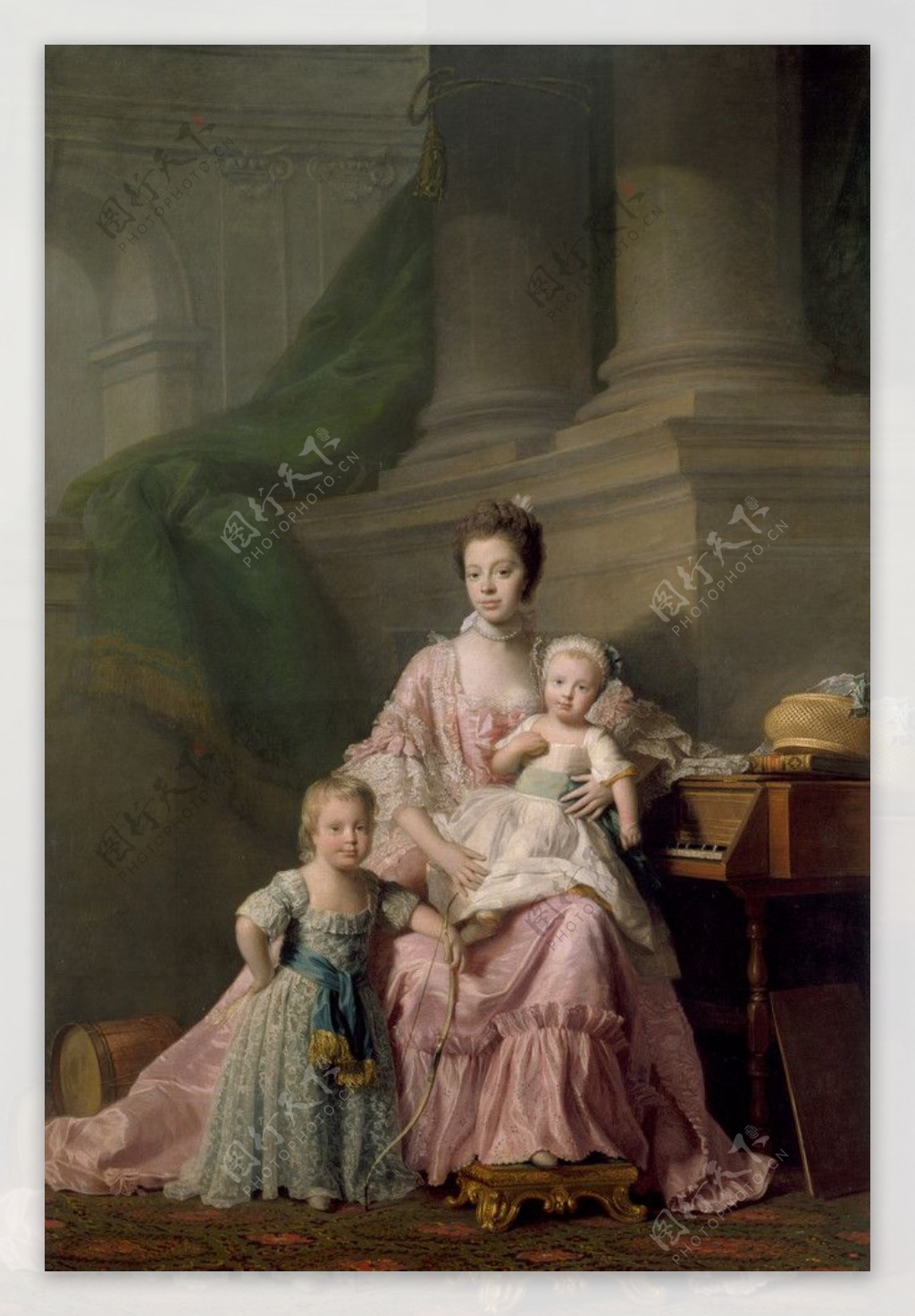 夏洛特王后与孩子们图片