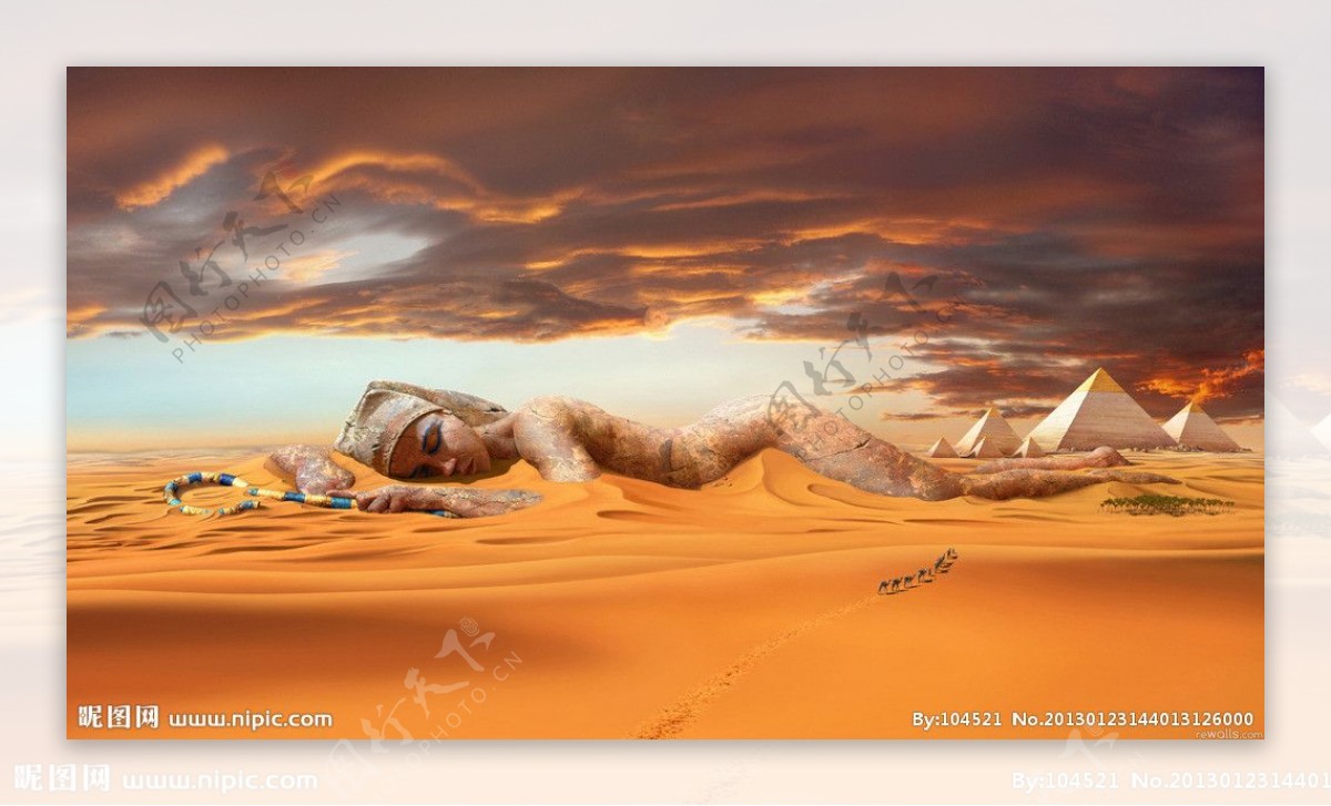 埃及沙漠壁纸图片