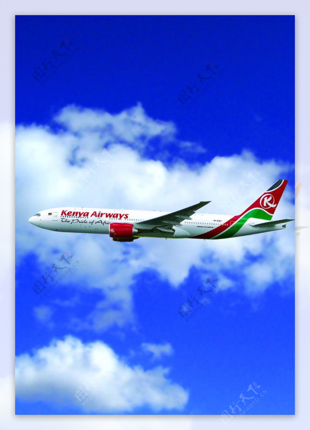 肯尼亚航空飞机图片