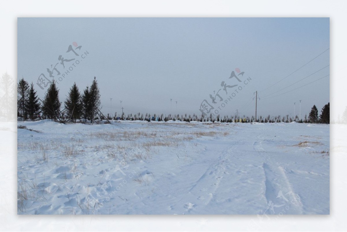 中国东北雪景图片素材-编号23953312-图行天下