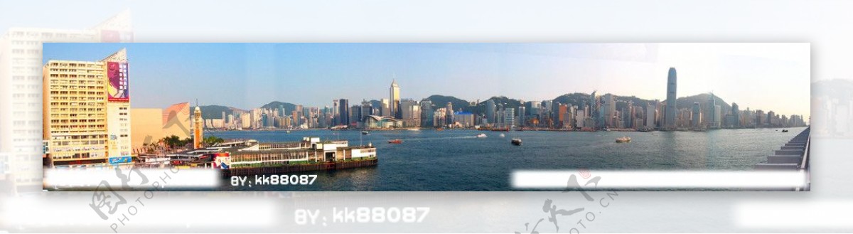 香港尖东海傍图片