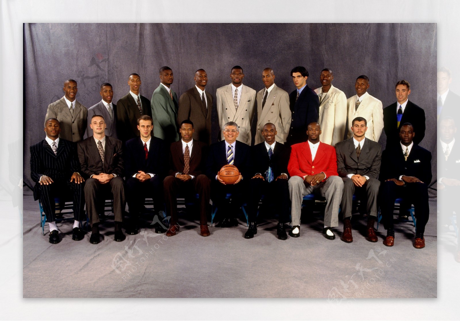 NBA1996年选秀合影图片