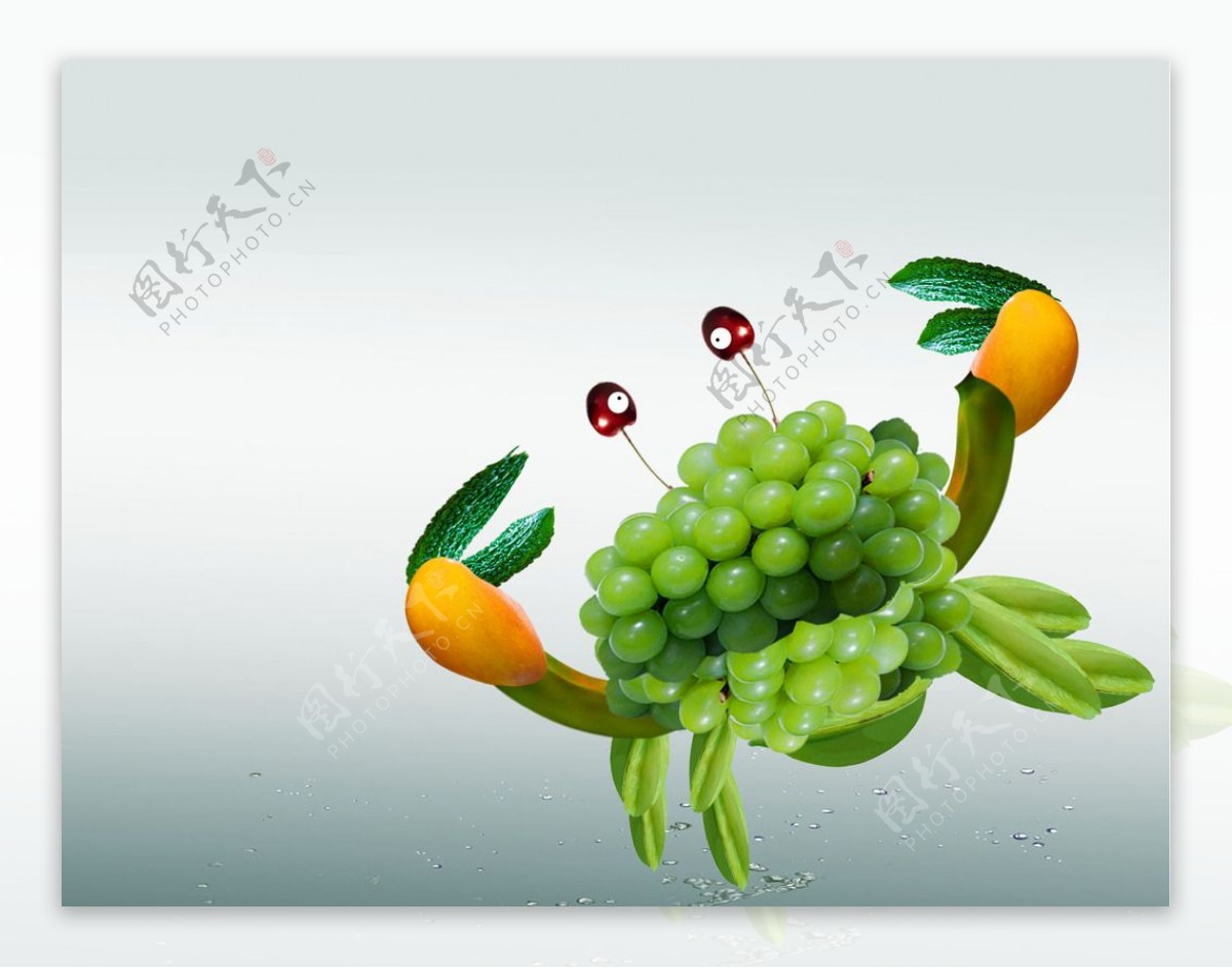 可爱小动物水果设计图__广告设计_广告设计_设计图库_昵图网nipic.com