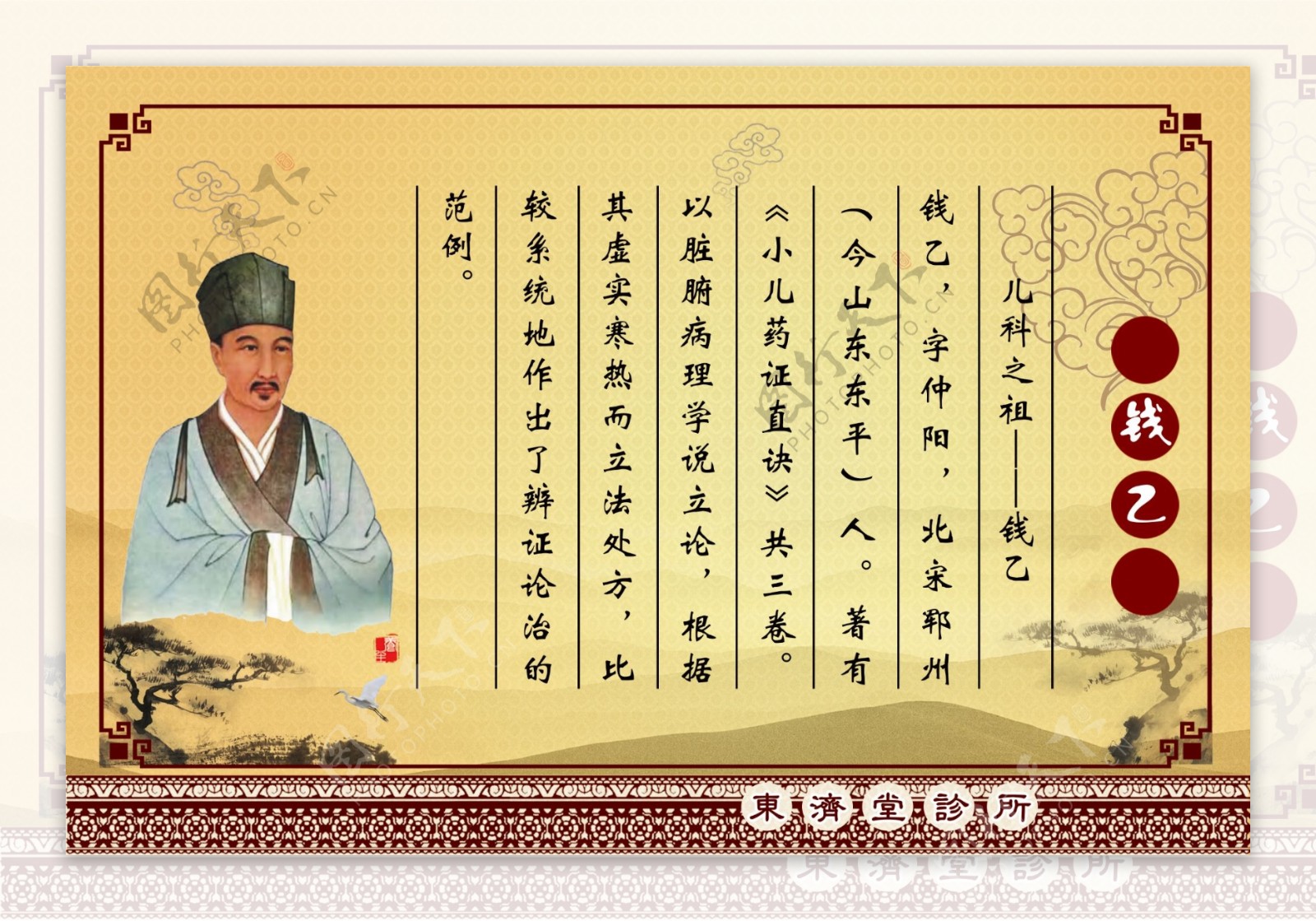 中国古代十大名医之钱图片