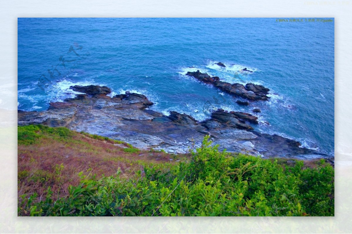 南澳风光大海浪花图片