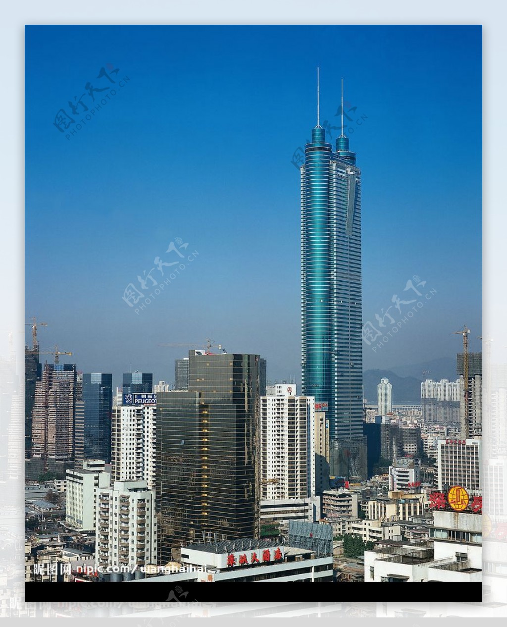 深圳城市素材高楼大厦图片