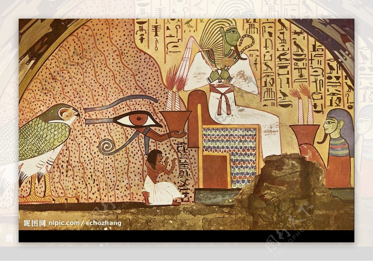 壁画埃及图片