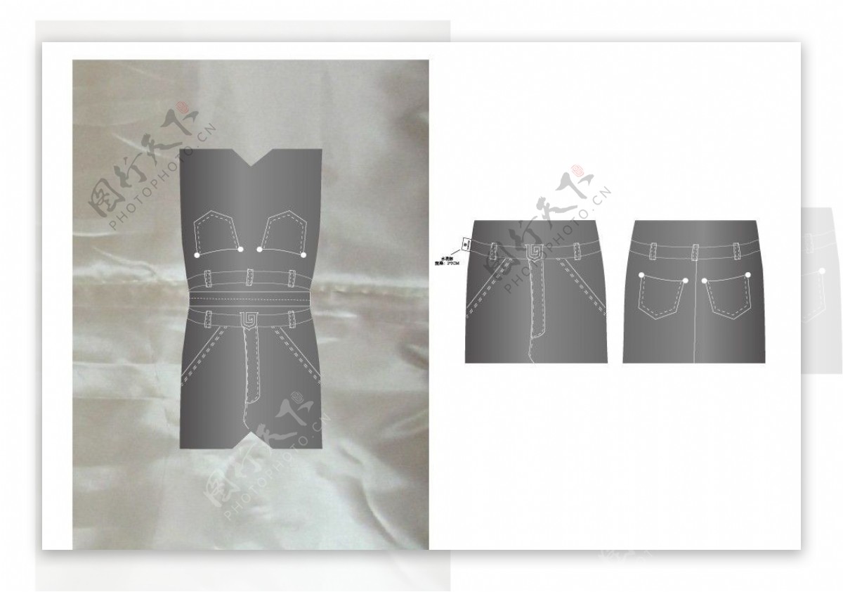 九牧裤形抱枕被设计图片