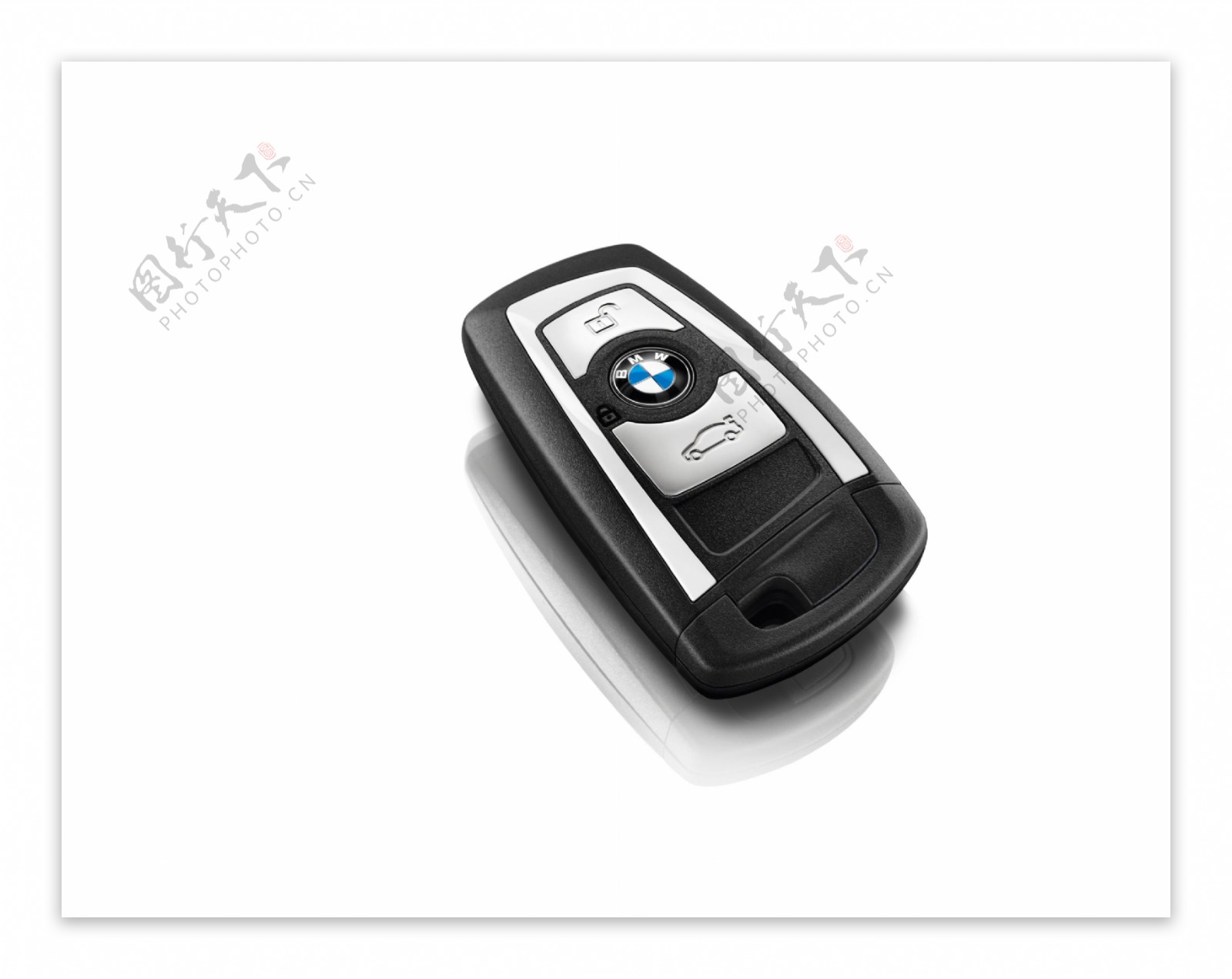 全新高清BMW1系黑色车钥匙图片